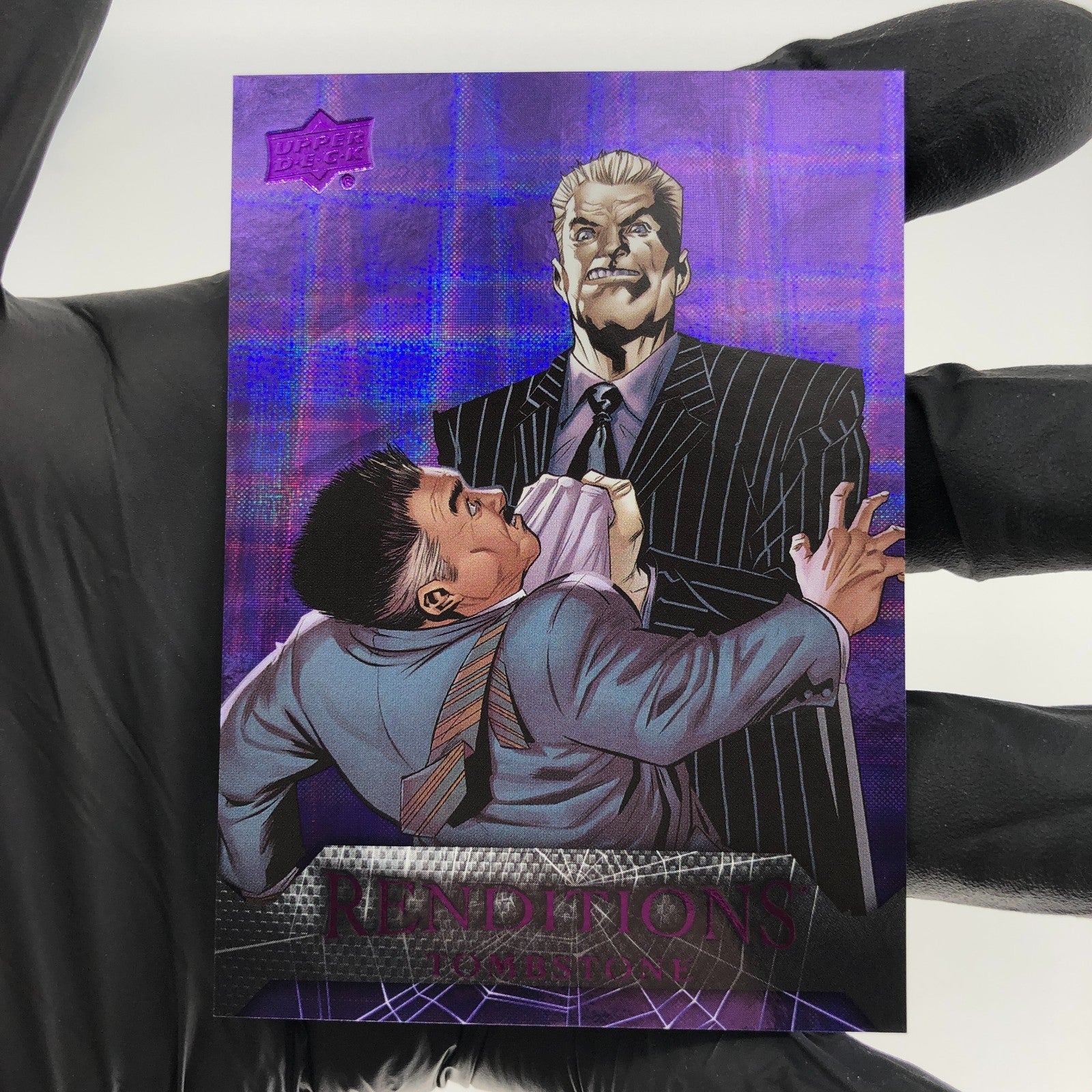 Marvel Card Tombstone 60 Purple /99 Fleer Upper Deck Renditions [NM]