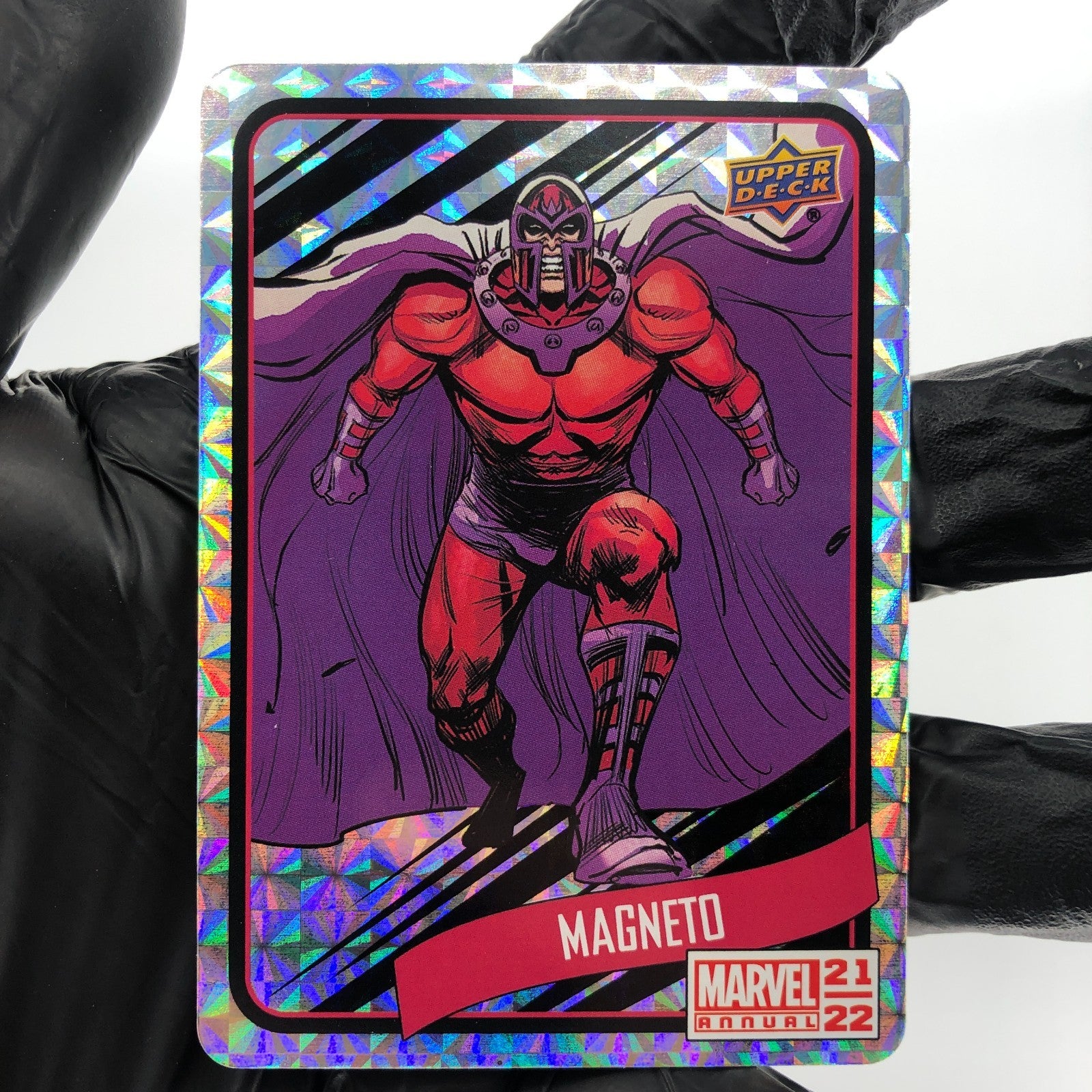 Marvel Card Magneto  Backscatters Annual Upper Deck Flair 2021 [NM]