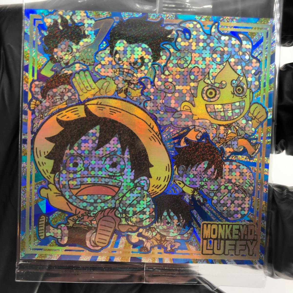 One Piece Luffy SW10-01 USGR Holo Wafer  Japanese [Sealed]