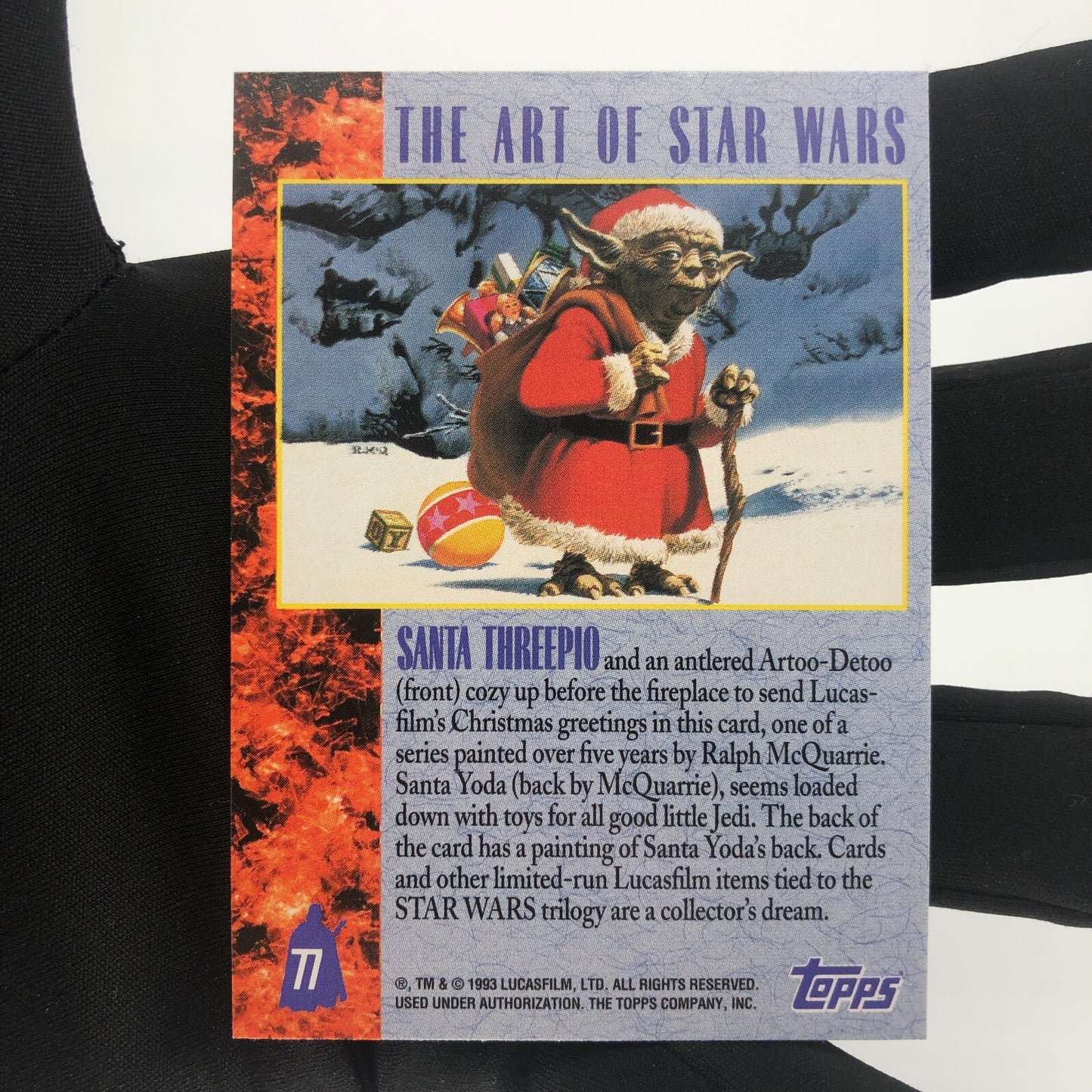Star Wars Galaxy Card The Art Of Star Wars 77 Topps [Rank A] 2