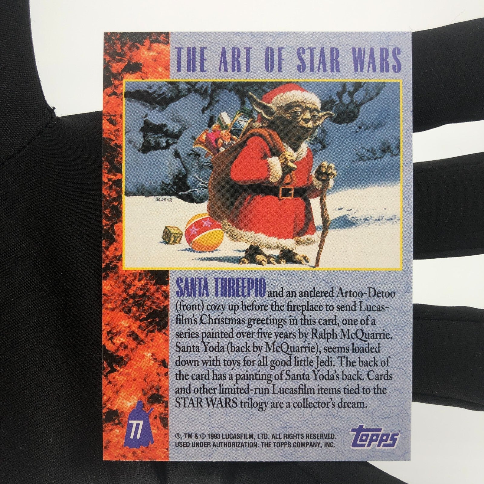 Star Wars Galaxy Card The Art Of Star Wars 77 Topps [Rank A] 2