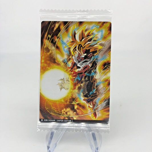 Dragonball Golden Son Gohan 3-21 Itajaga Wafer Card DBS Sealed japanese [Rank S]