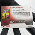 Marvel Card Shriek 13 Canvas Comic Covers Fleer Upper Deck Renditions [NM]