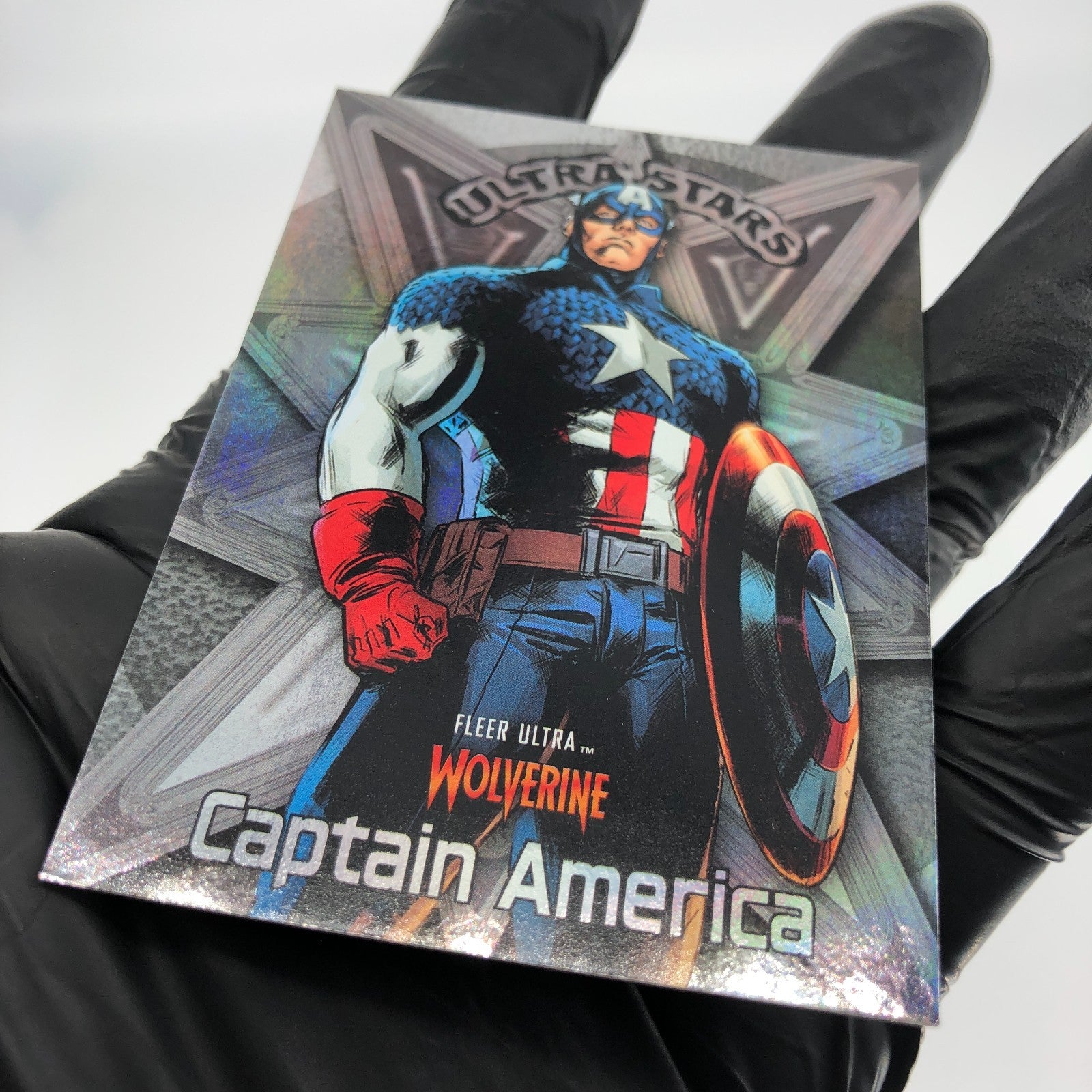 Marvel Card Captain America US15 Wolverine 2022 Fleer Upper Deck [NM]