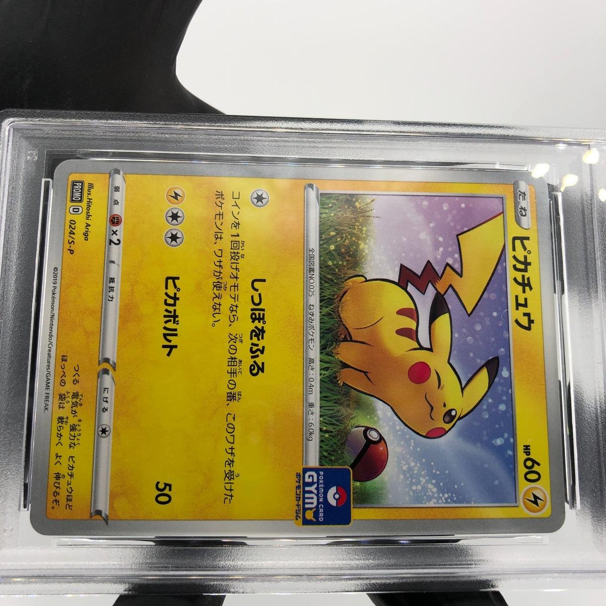 PSA 8 Pokemon Card Pikachu 024/S-P Promo Gym Japanese Karte [8]