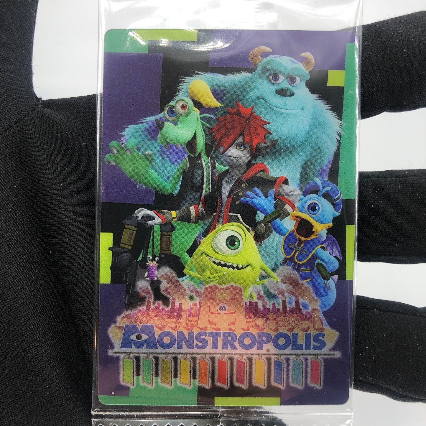 Kingdom Hearts Card Wafer Monstropolis 002 Memorial Collection Japan [Sealed]