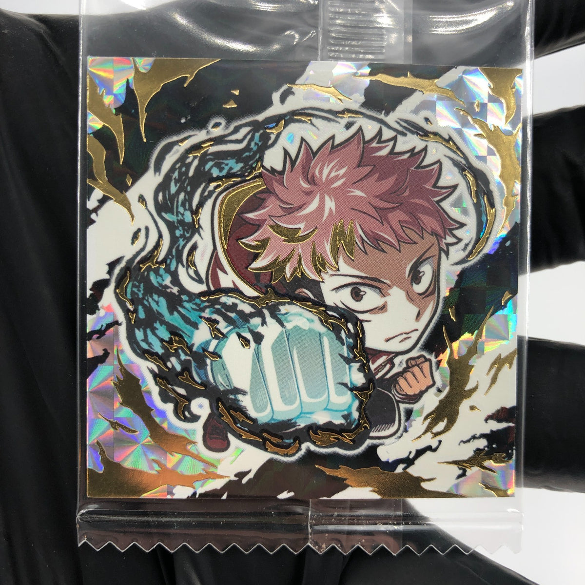 Jujutsu Kaisen Itadori 1-25 R Four Star Holo Wafer Japanese [Sealed]