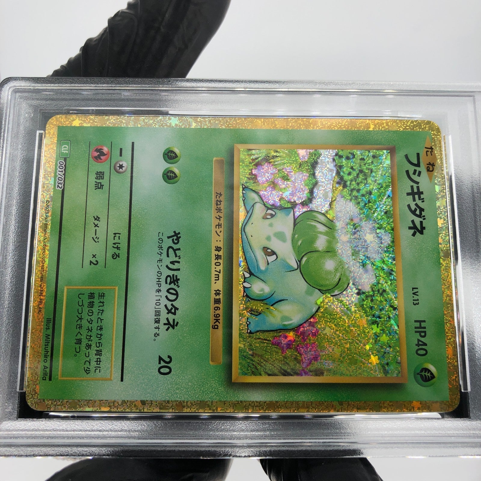 PSA 8 Pokemon Card Bulbasaur 001/032 CLF Japanese Karte [8]