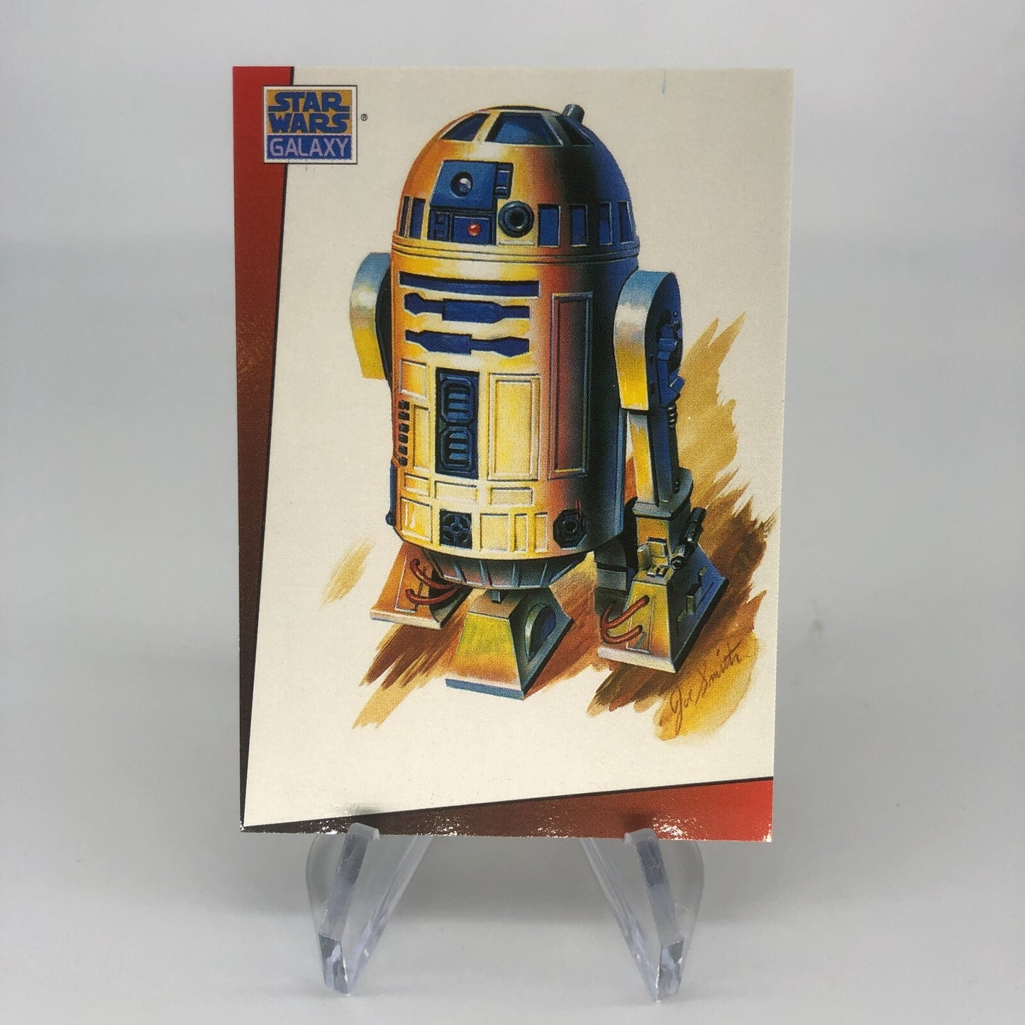 Star Wars Galaxy Card R2-D2 12 Topps 1993 [Rank A]