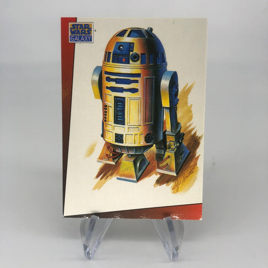 Star Wars Galaxy Card R2-D2 12 Topps 1993 [Rank A]