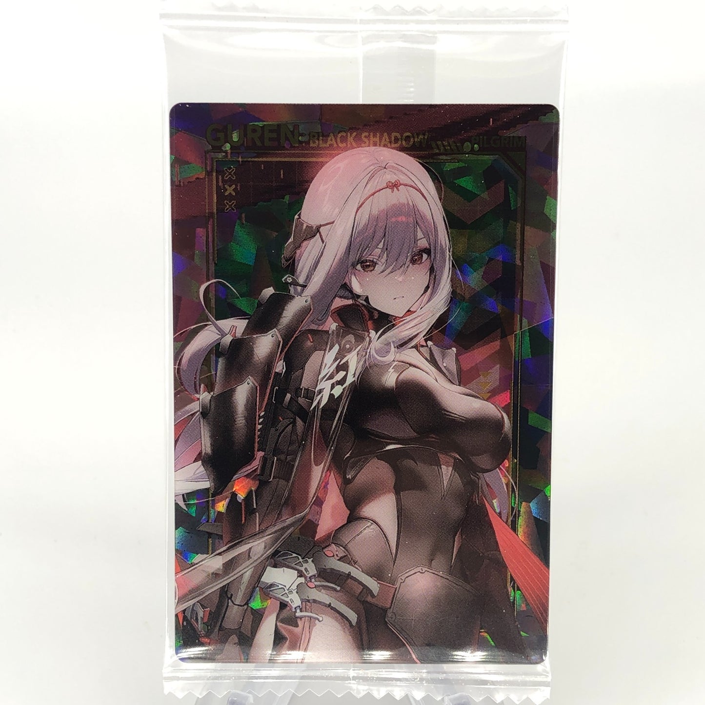 Nikke Card Guren Black Shadow No.026 Wafer Holo Bandai Japanese Sealed [Rank S]