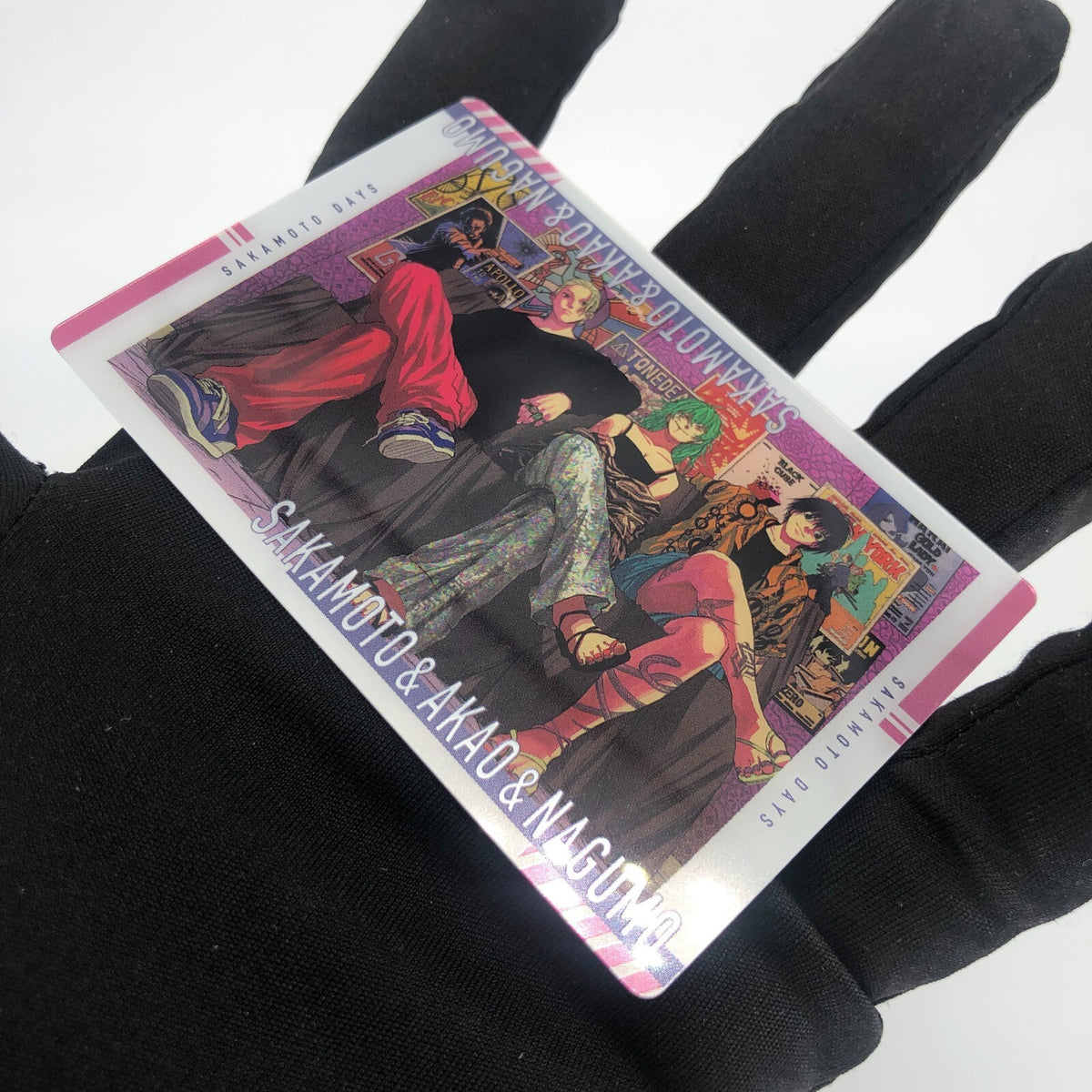 Sakamoto Days Card Wafer Akao Nagumo V-19 Holo Japanese [Mint]