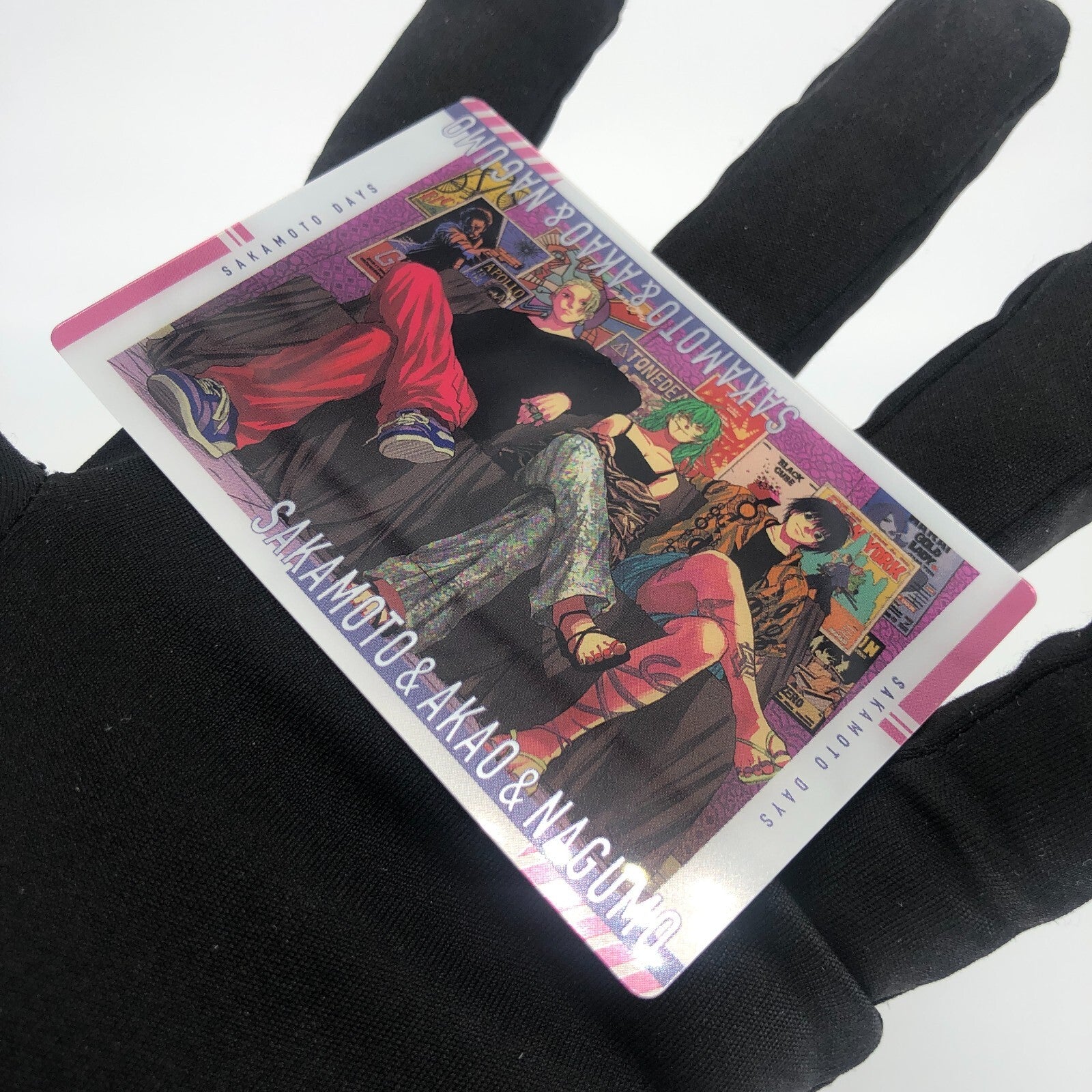Sakamoto Days Card Wafer Akao Nagumo V-19 Holo Japanese [Mint]