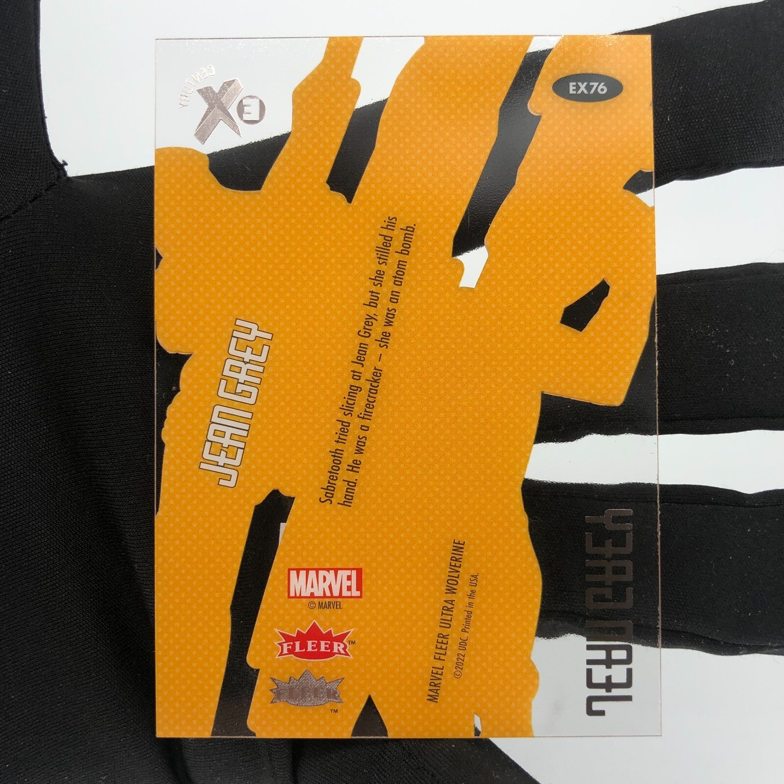 Marvel Card Jean Grey Phönix EX76 Century Upper Deck Wolverine Ultra [A]