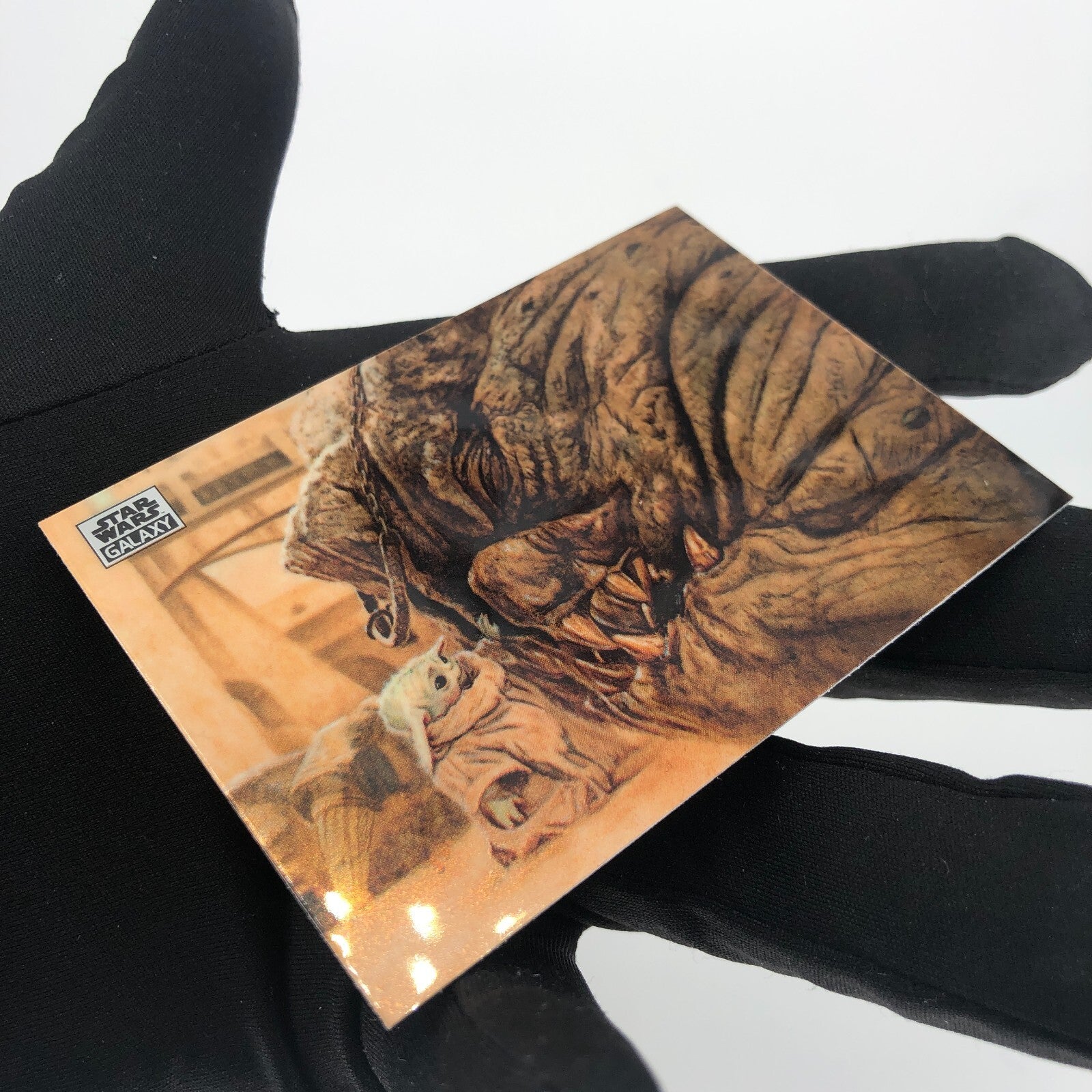 Star Wars Galaxy 2024 Calming Touch Grogu 53 Base Topps Chrome [Rank A]