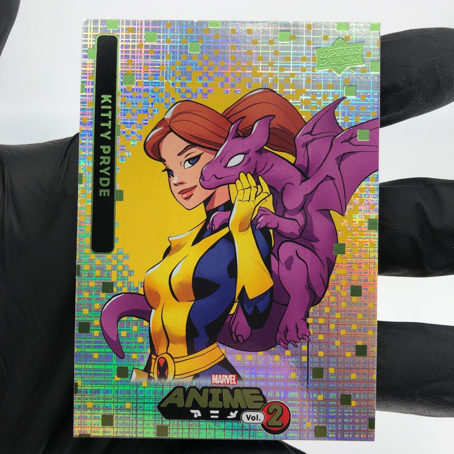 Marvel Card Kitty Pryde 44 Anime Vol.02 Holo Upper Deck Fleer [NM]