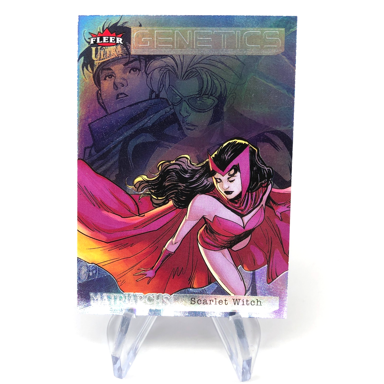 Marvel Card Scarlet Witch GN-3 Genetics Matriarchs 2024 Fleer Upper Deck [NM]