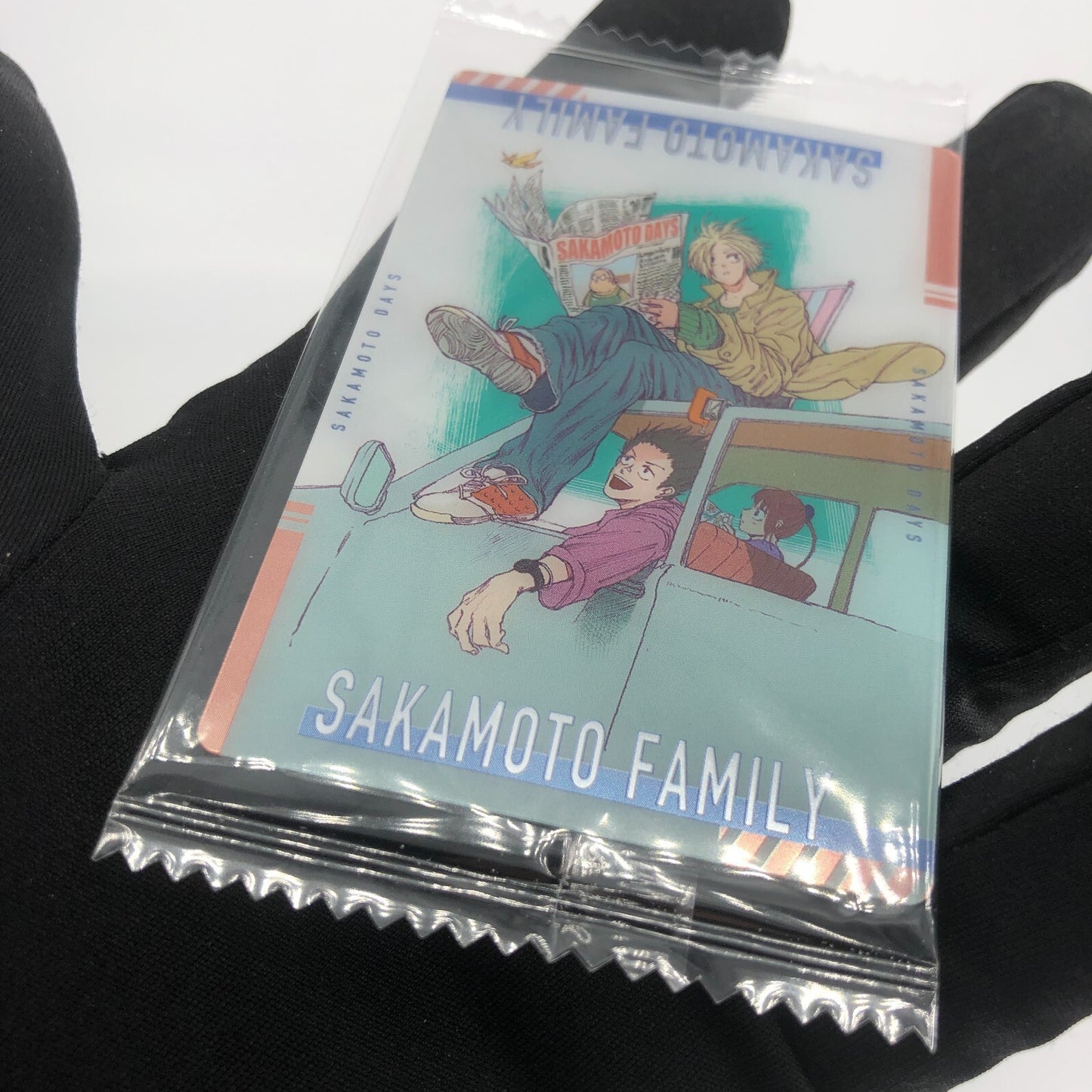 Sakamoto Days Card Wafer Heisuke and Shin V-17 Holo Japanese [Rank S]