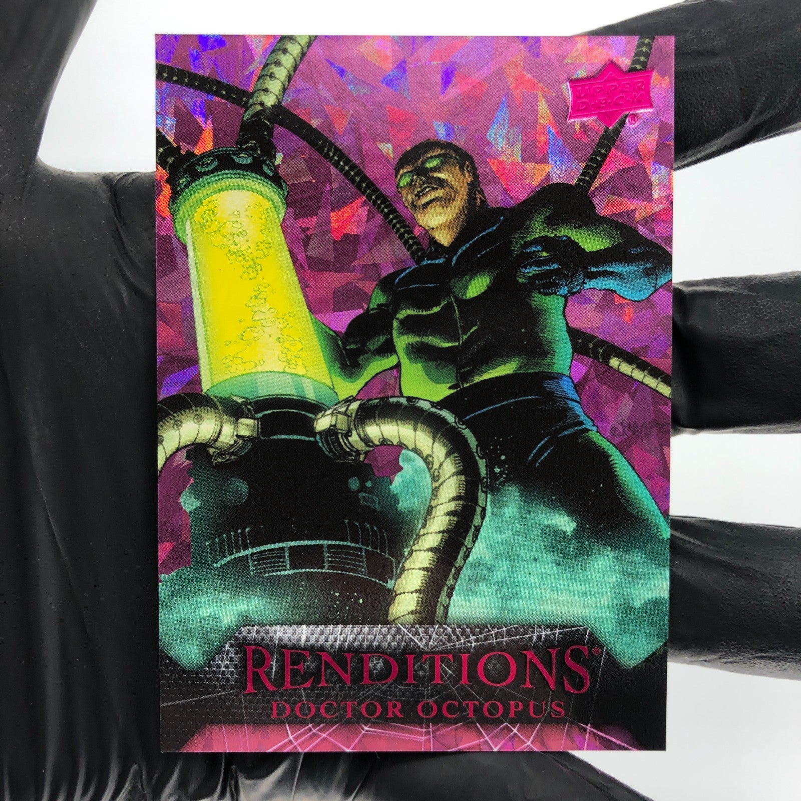 Marvel Card Doctor Octopus 51 Pink /199 Fleer Upper Deck Renditions [NM]