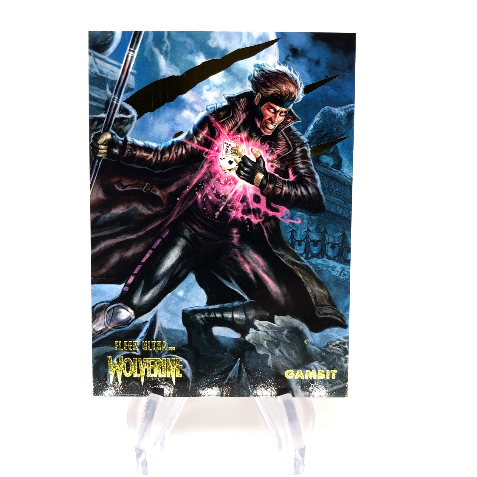 Marvel Card Gambit 56 Gold /90 Fleer Upper Deck Ultra Wolverine [NM]