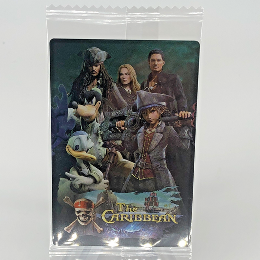 Kingdom Hearts Card Wafer The Caribbean 004 Memorial Collection Japan [Sealed]