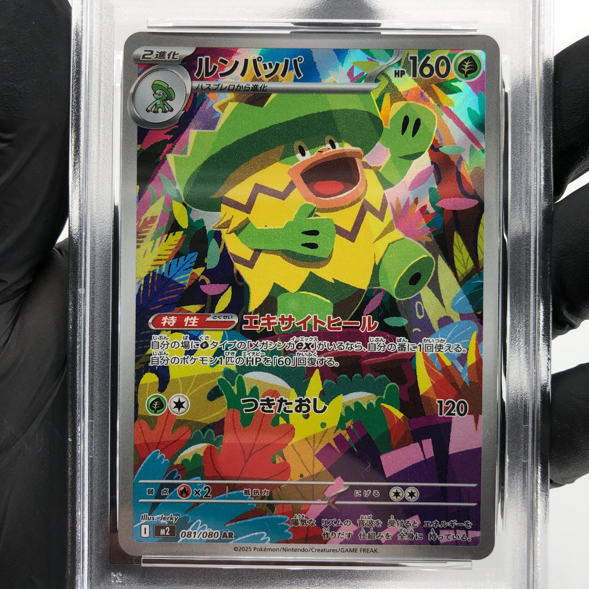PSA 9 Pokemon Card Ludicolo 081/080 AR M2 Japanese Karte [9] 7