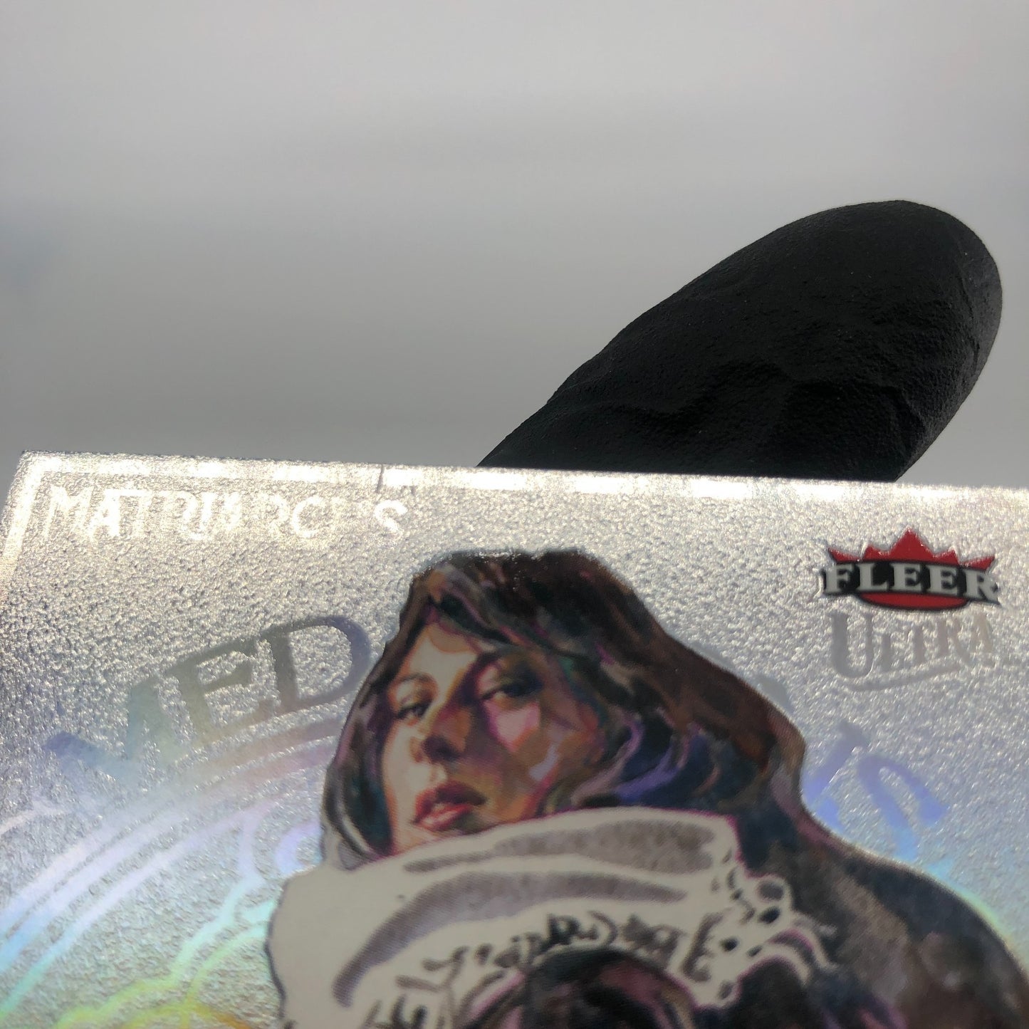 Marvel Card Jessica Jones M-7 Platinum /100 Matriarchs 2024 Fleer [NM]