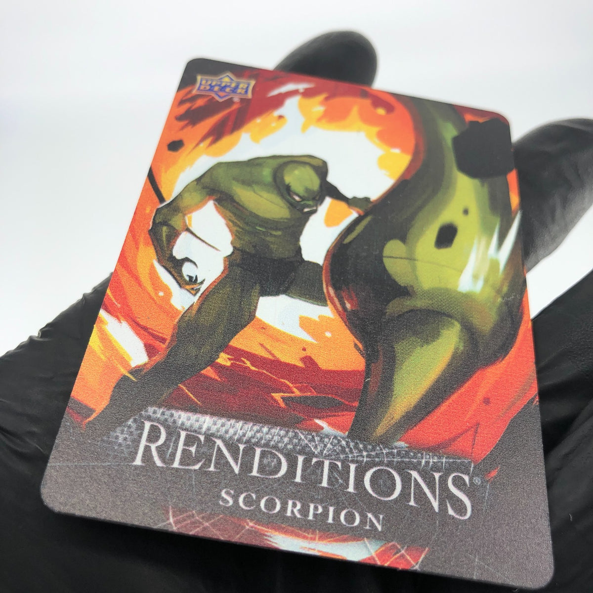 Marvel Card Scorpion 64 Metal  /25 Fleer Upper Deck Renditions [NM]