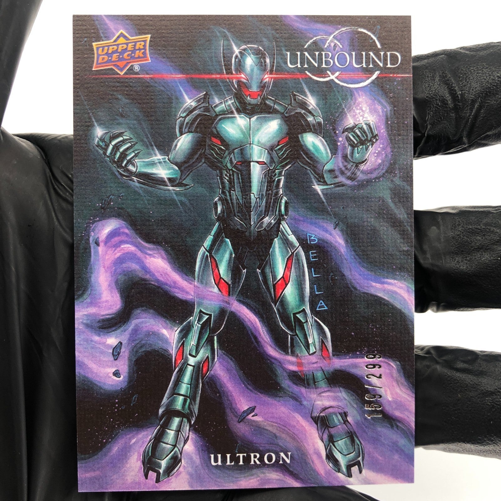 Marvel Card Ultron 187 Canvas /299 Upper Deck Unbound 2024 [NM]