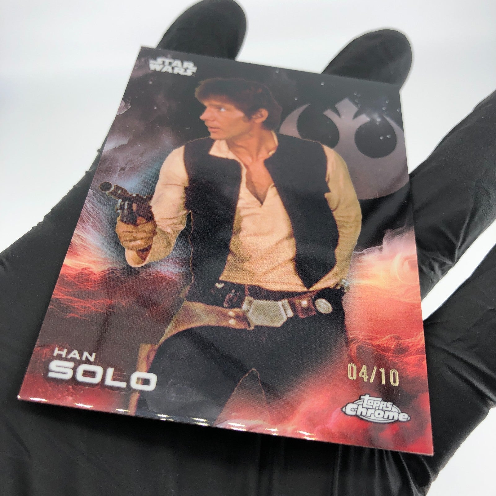 2025 Topps Chrome Star Wars Han Solo 58 /10 Holo [NM]