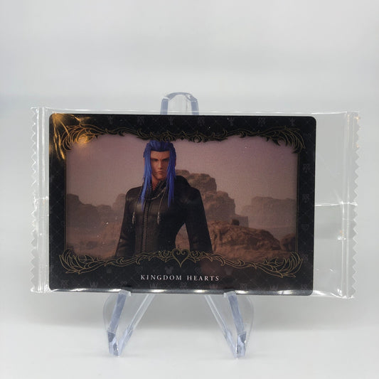 Kingdom Hearts Card Wafer Saix 017 Memorial Collection Holo Japan [Rank S]