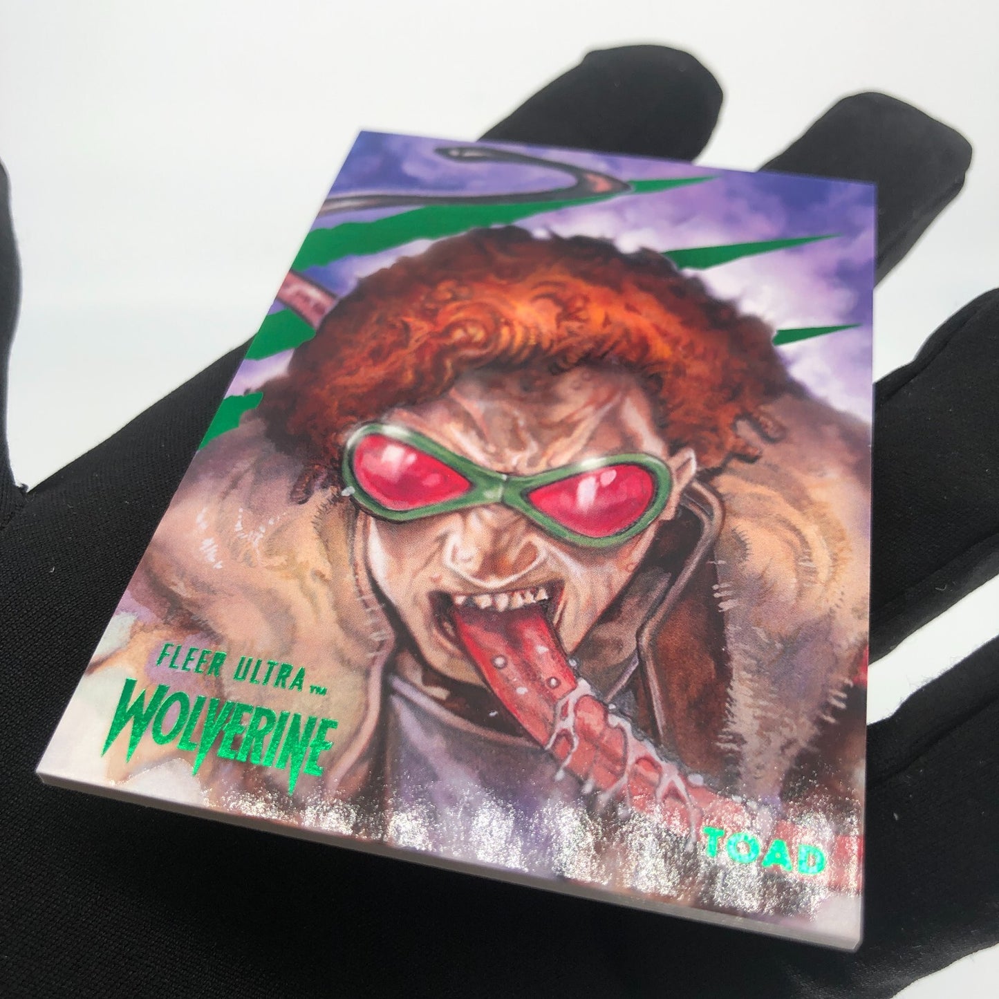 Marvel Card Toad 95 Green Fleer Upper Wolverine Ultra [A]