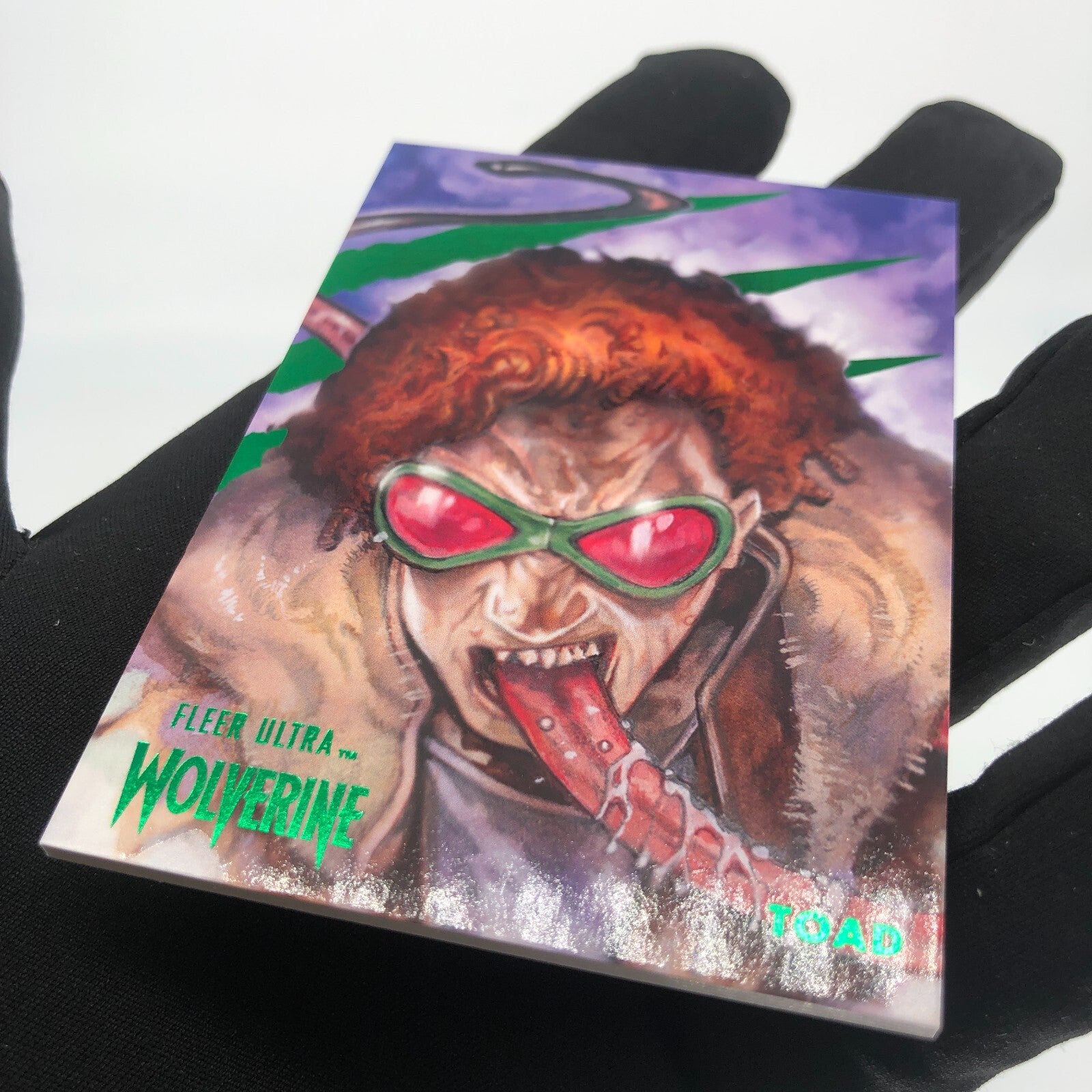 Marvel Card Toad 95 Green Fleer Upper Wolverine Ultra [A]