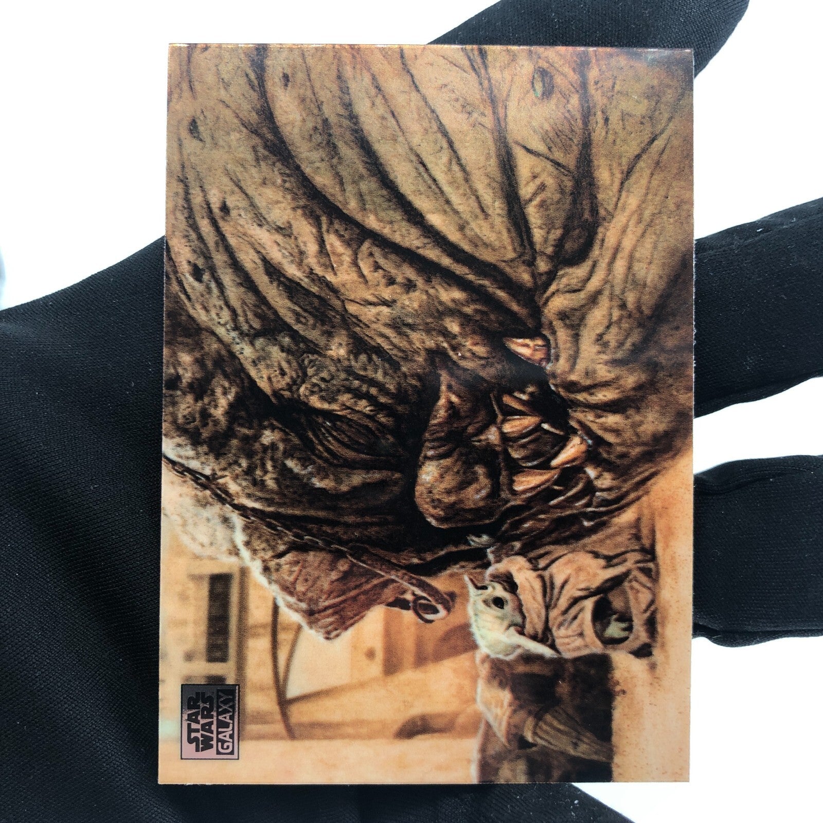 Star Wars Galaxy 2024 Calming Touch Grogu 53 Base Topps Chrome [Rank A]