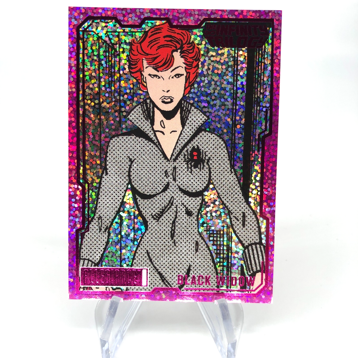 Marvel Card Black Widow 32 Magenta /199 Infinity Allegiance Upper Deck [NM]