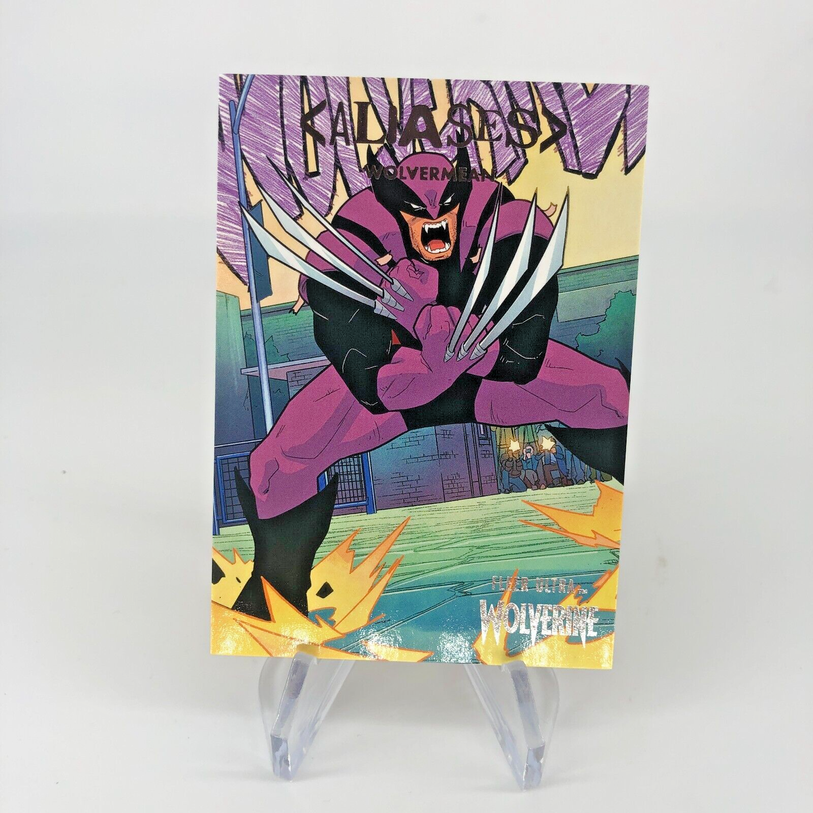 Marvel Card Wolvermean A-8 Aliases Fleer Upper Deck Wolverine Ultra [Rank A]