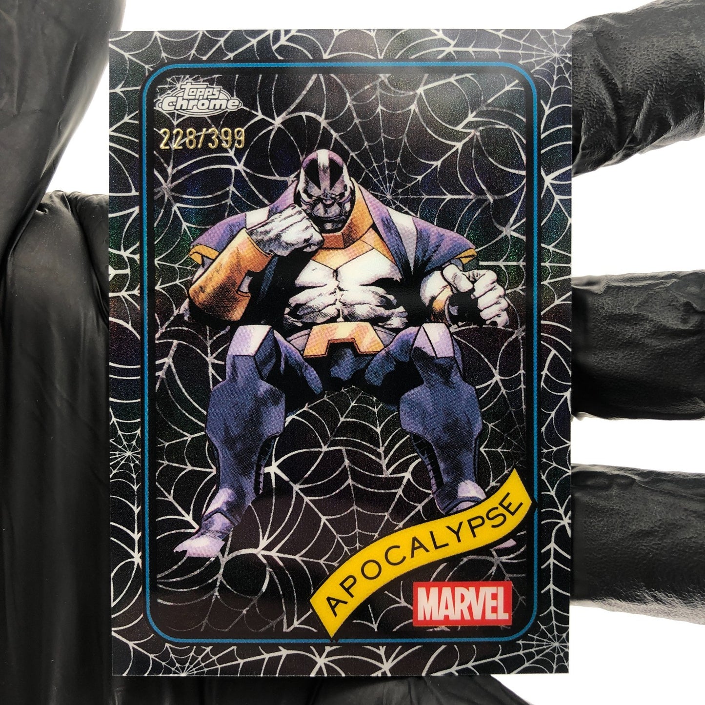 Marvel Card Apocalypse 162 Black Web /399 Topps Chrome 2025 [NM]
