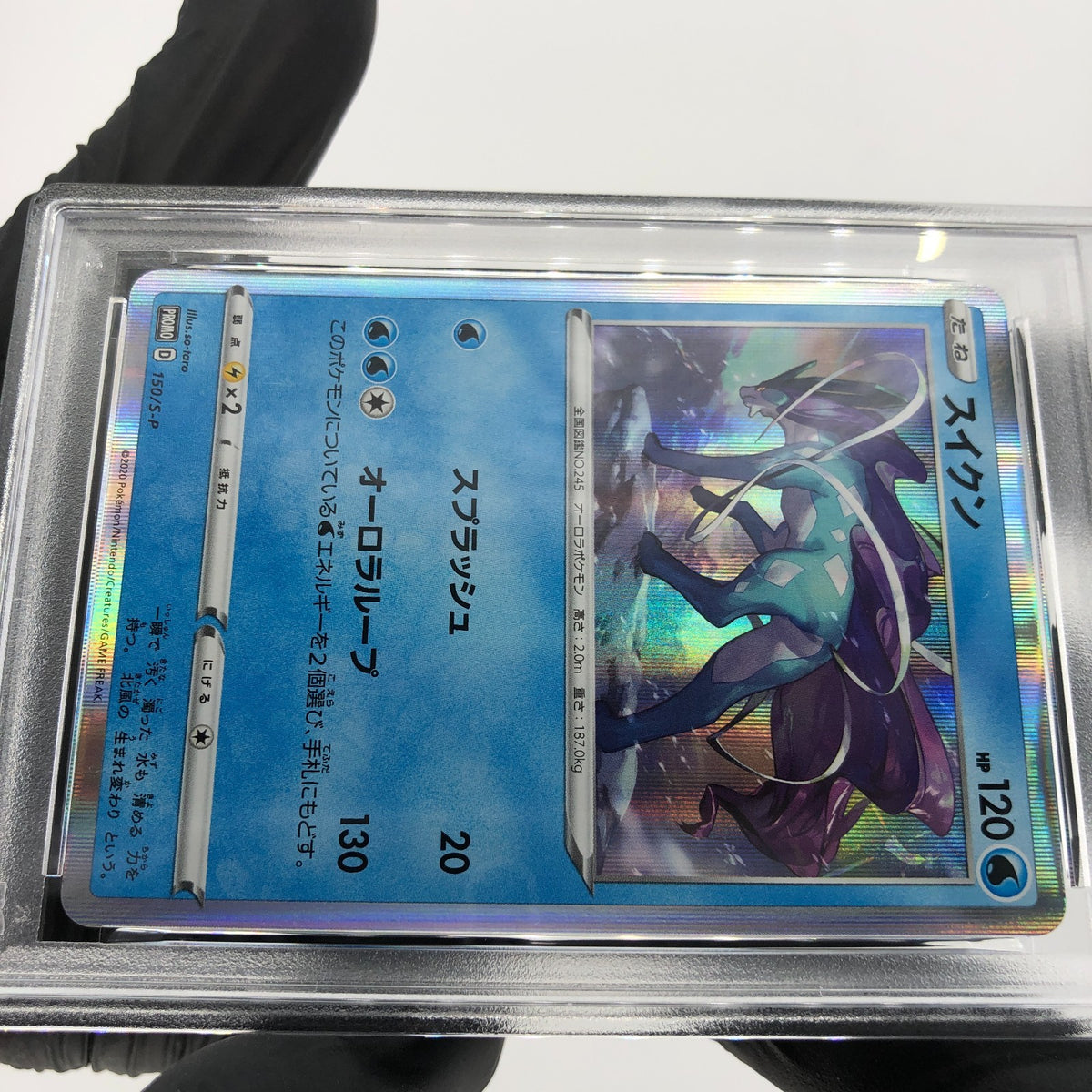 PSA 10 Pokemon Card Suicune 150/S-P Promo Holo Japanese Karte [10]