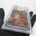 PSA 8 Pokemon Card Meowth 109/098 AR SV10 Team Rocket Japanese Karte [8]