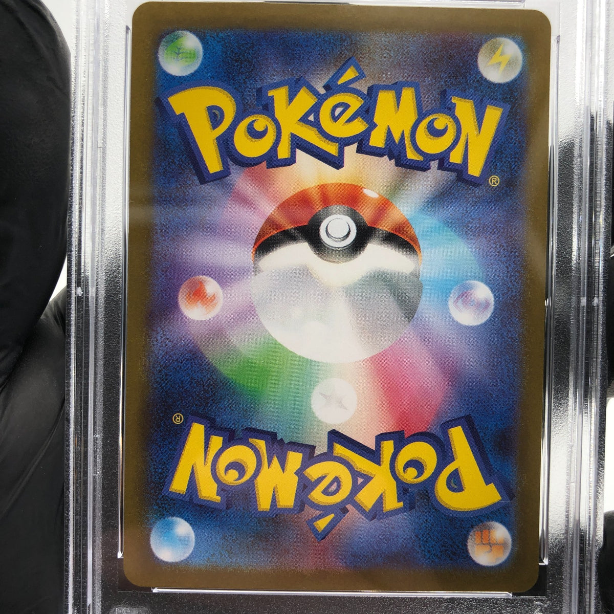 PSA 8 Pokemon Card Meowth 109/098 AR SV10 Team Rocket Japanese Karte [8]