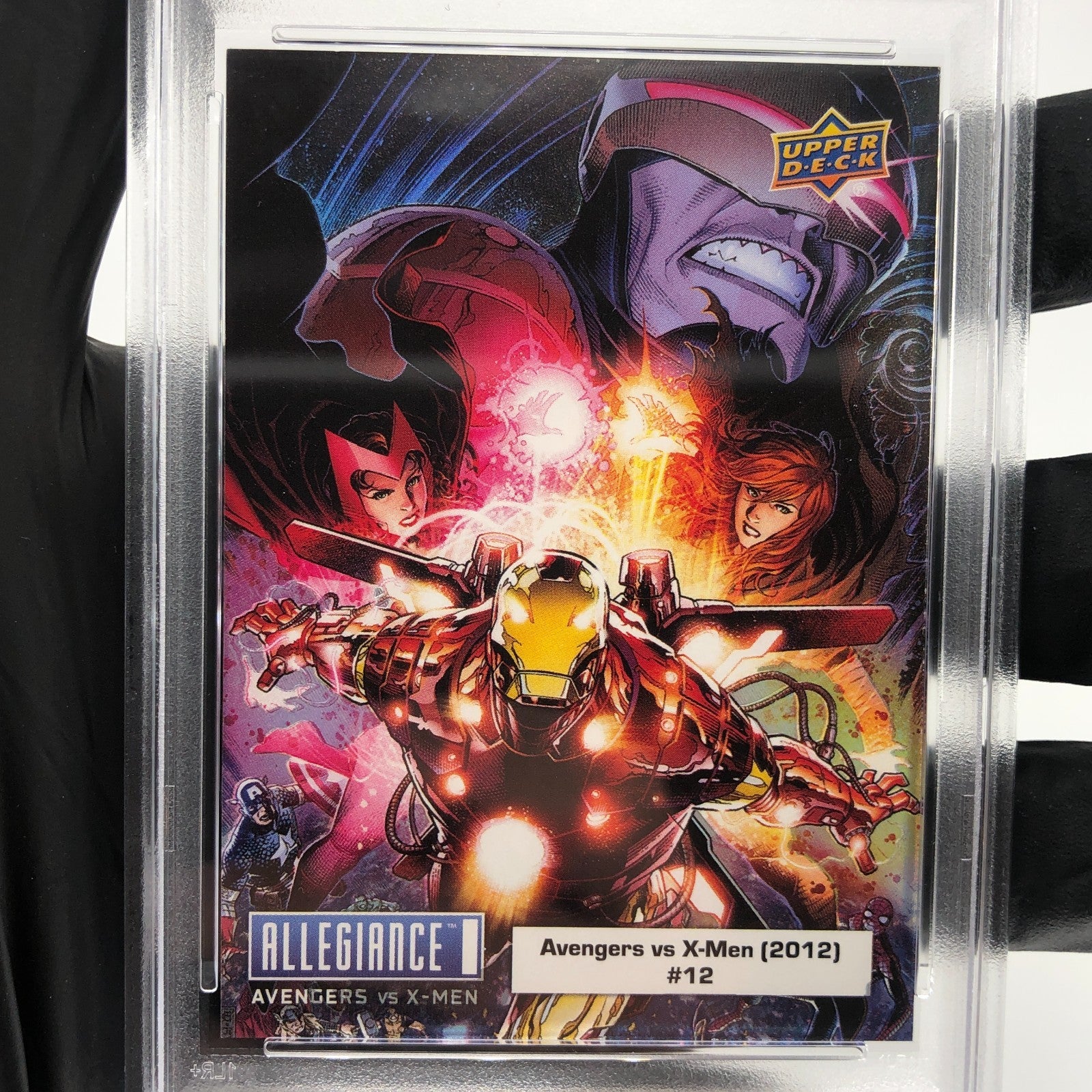 PSA 10 Marvel Card Avengers CC16 Comic Cover Upper Deck Allegiance 2023 [10]