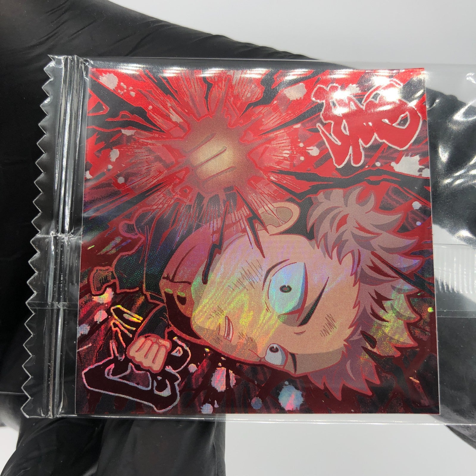 Jujutsu Kaisen Itadori 7-32 R Parallel Five Star Holo Wafer Japanese [Sealed]