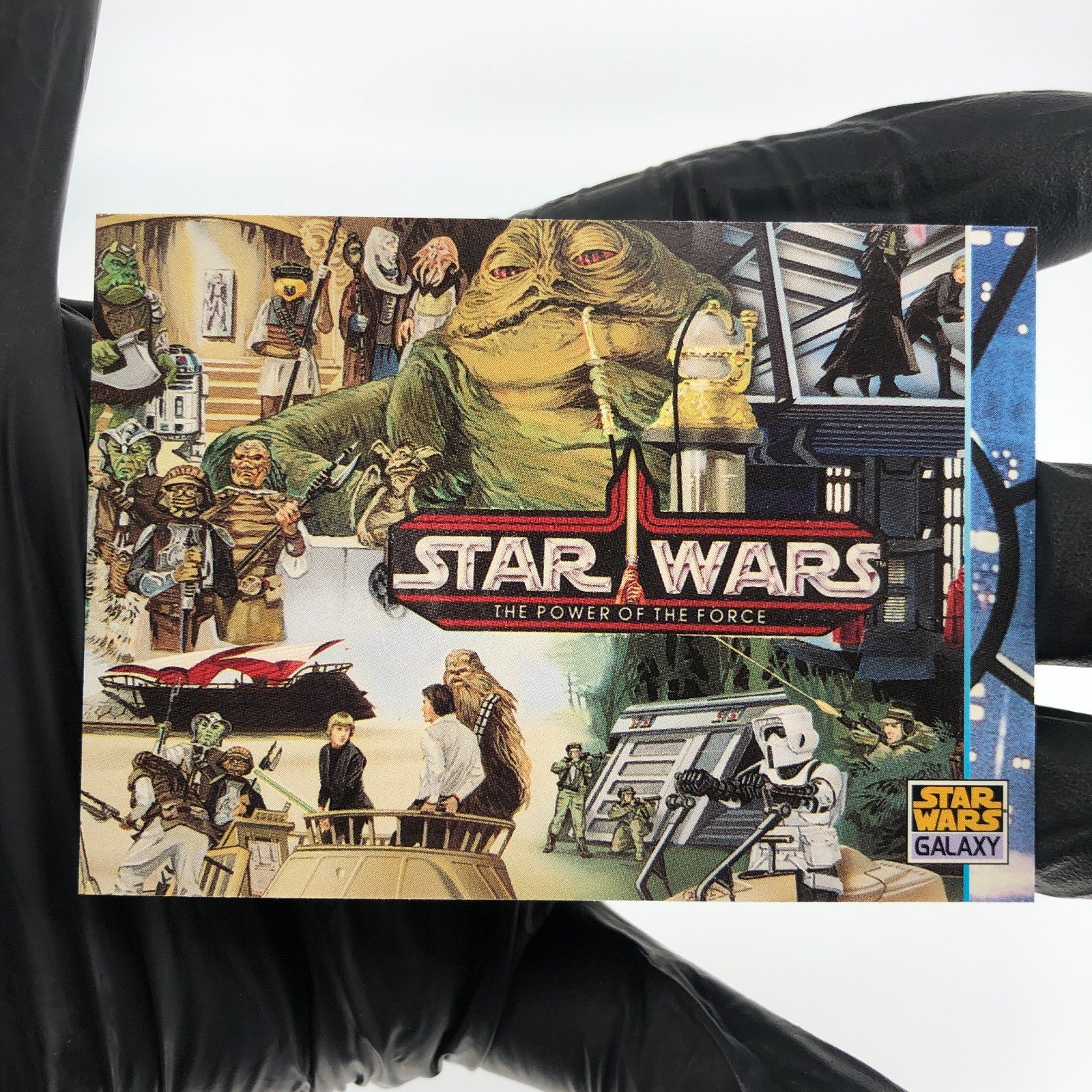 Star Wars Galaxy Card Luke Darth Vader 196 Power of Topps Vader 1994 [NM]