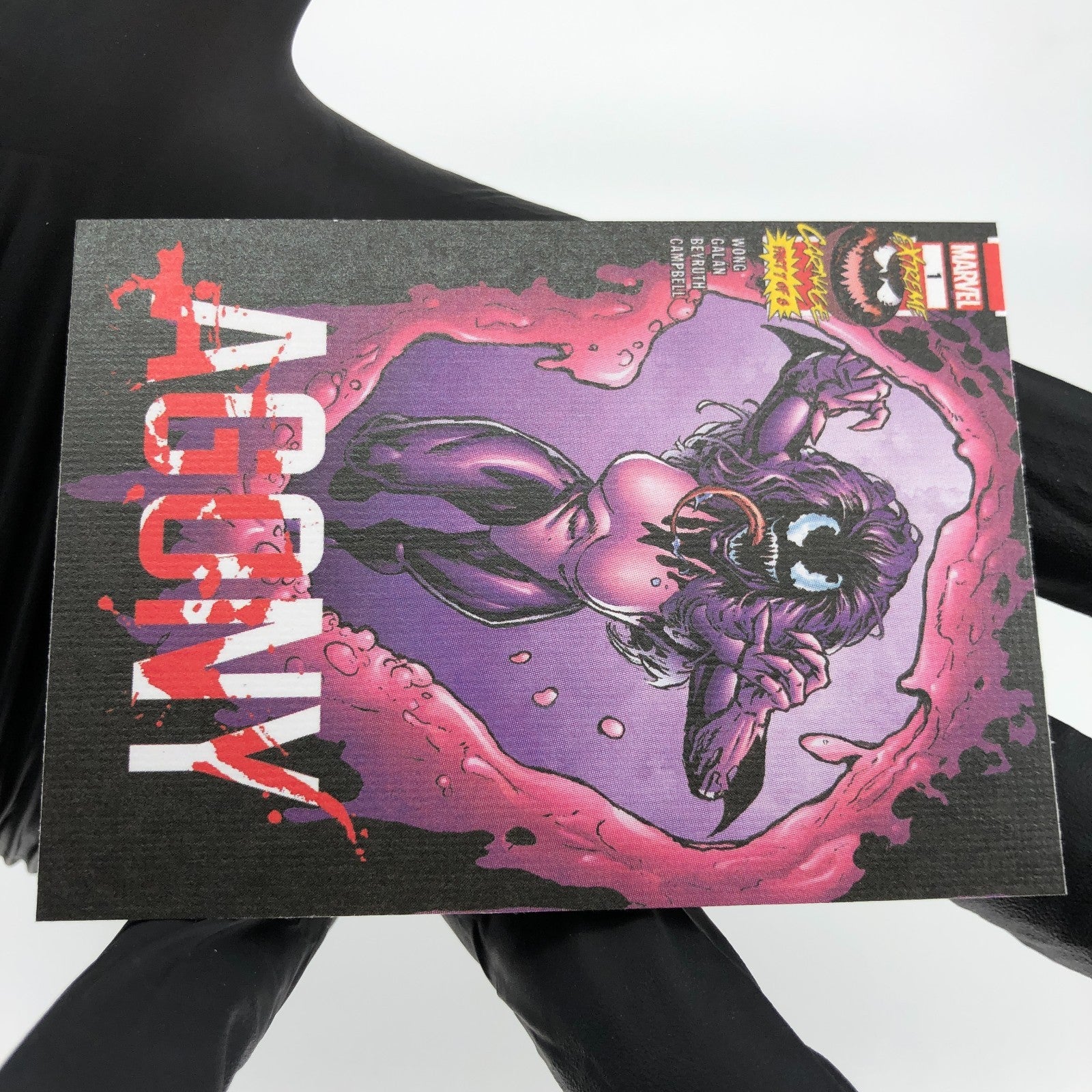 Marvel Card Agony 31 Comic Covers Fleer Upper Deck Renditions [NM]