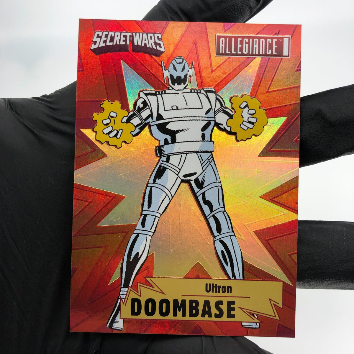 Marvel Card Secret Wars Ultron Doombase DB-4 Allegiance Upper Deck [NM]