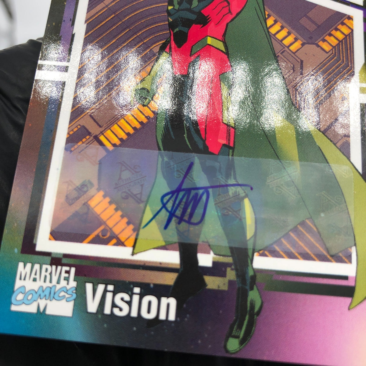 Marvel Card Vision 74 Signed  /35 Andrea Milana Upper Deck Renditions [NM]