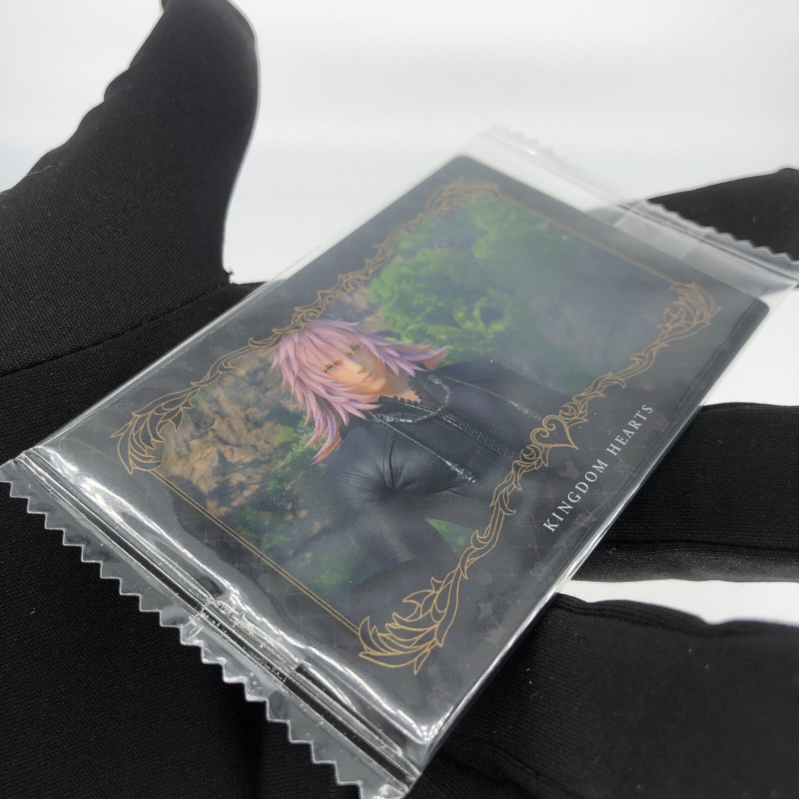 Kingdom Hearts Card Wafer Marluxia 018 Memorial Collection Holo Japan [Rank S]