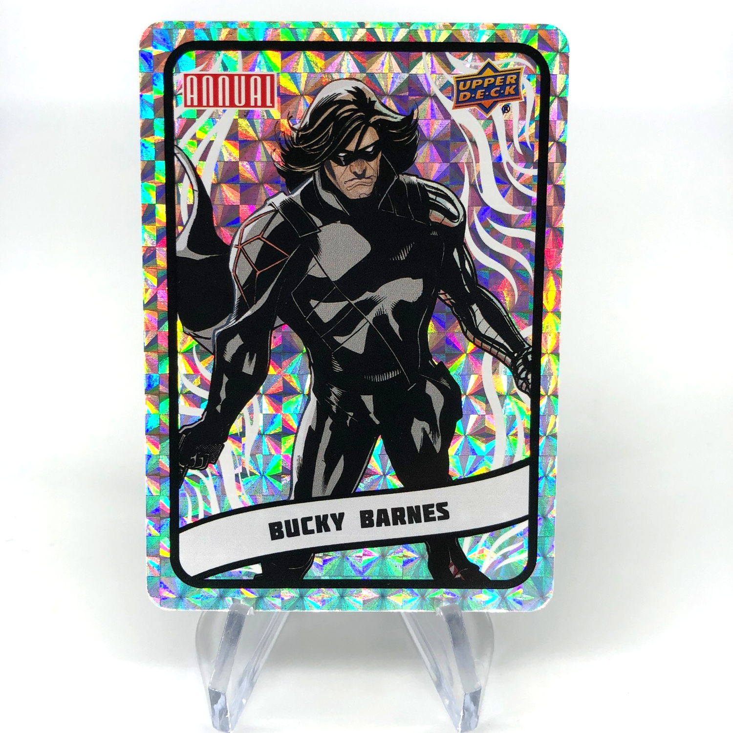 Marvel Card Bucky Barnes B3 Backscatters Annual Upper Deck Flair 2023 [NM]