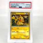 PSA 10 Pokemon Card Pikachu PW World Collection Holo Spanish Japanese Karte [10]