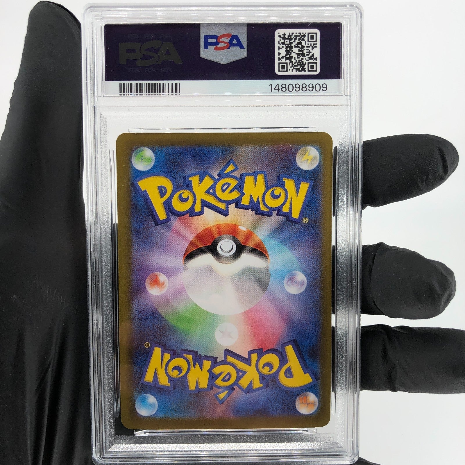 PSA 9 Pokemon Card Raikou 222/187 SAR SV8a Holo Japanese Karte [9]